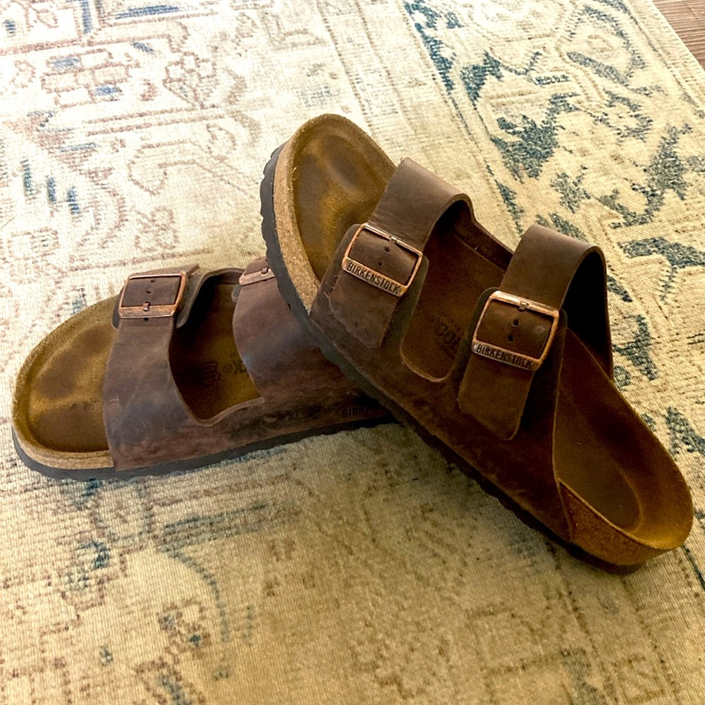 Birkenstock Arizona Oiled Leather Soft Footbed